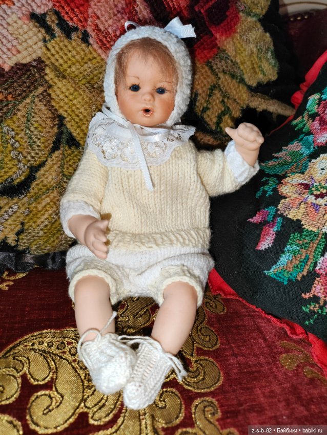 Авторская малышка — Фарфоровые куклы (фото 6)