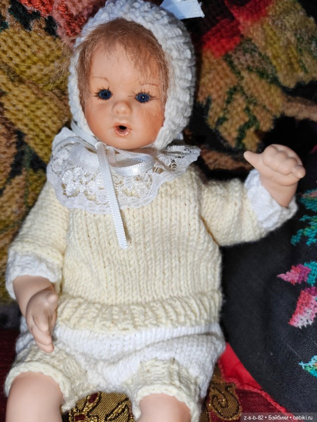 Авторская малышка — Фарфоровые куклы (фото 4)