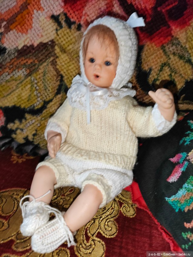 Авторская малышка — Фарфоровые куклы (фото 3)
