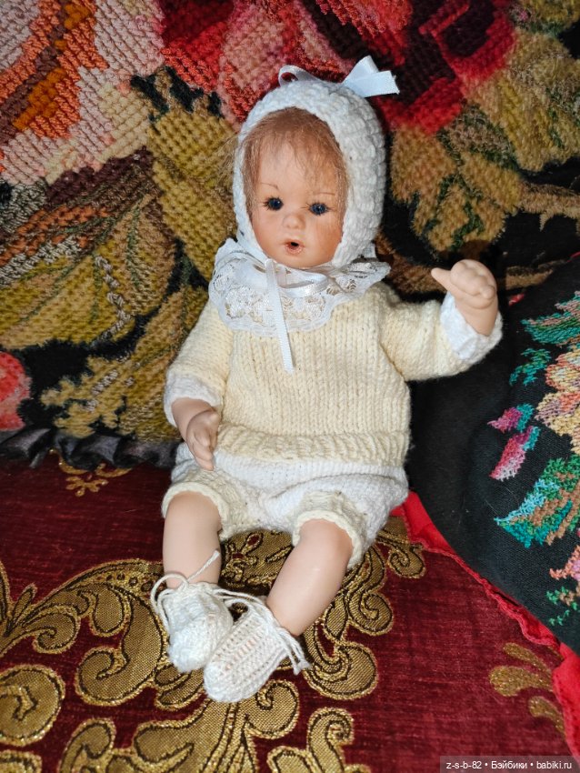 Авторская малышка — Фарфоровые куклы (фото 5)