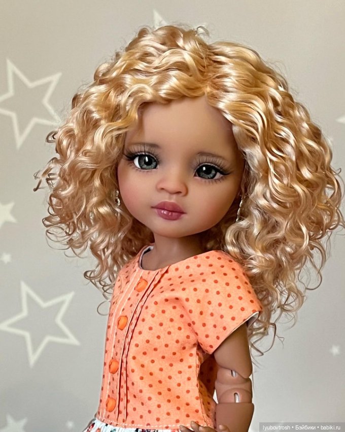 Универсальное платье для кукол ростом 30-32см , две расцветки (фото 6)