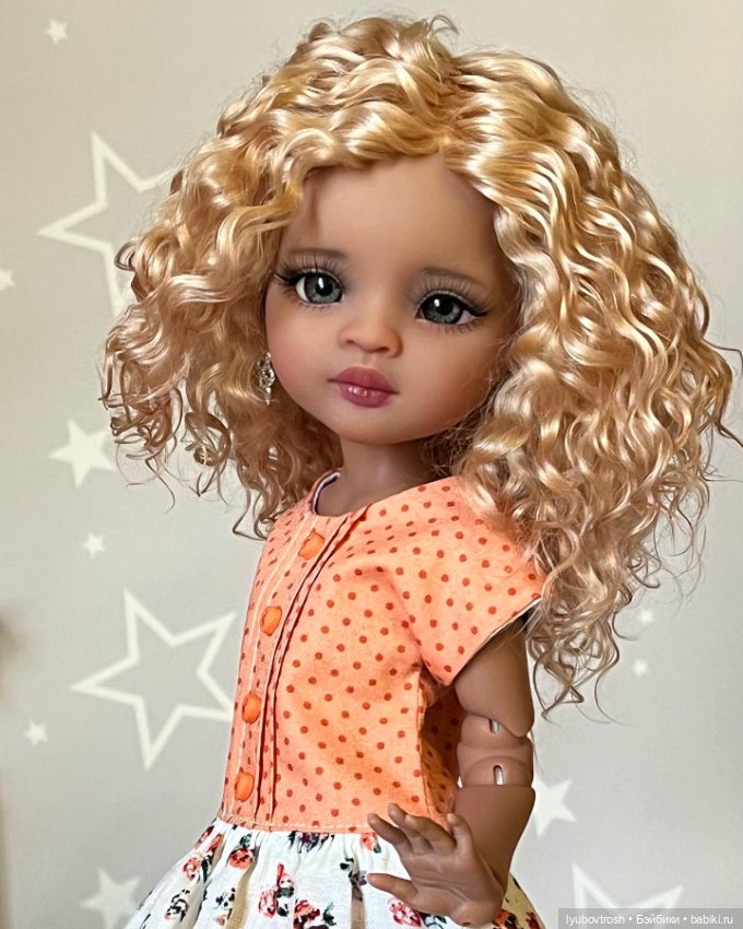 Универсальное платье для кукол ростом 30-32см , две расцветки (фото 3)