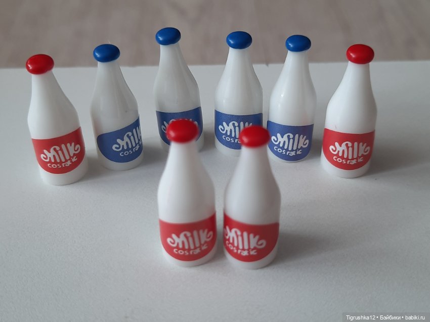 Бутылочки молока — Миниатюра для кукол (фото 2)