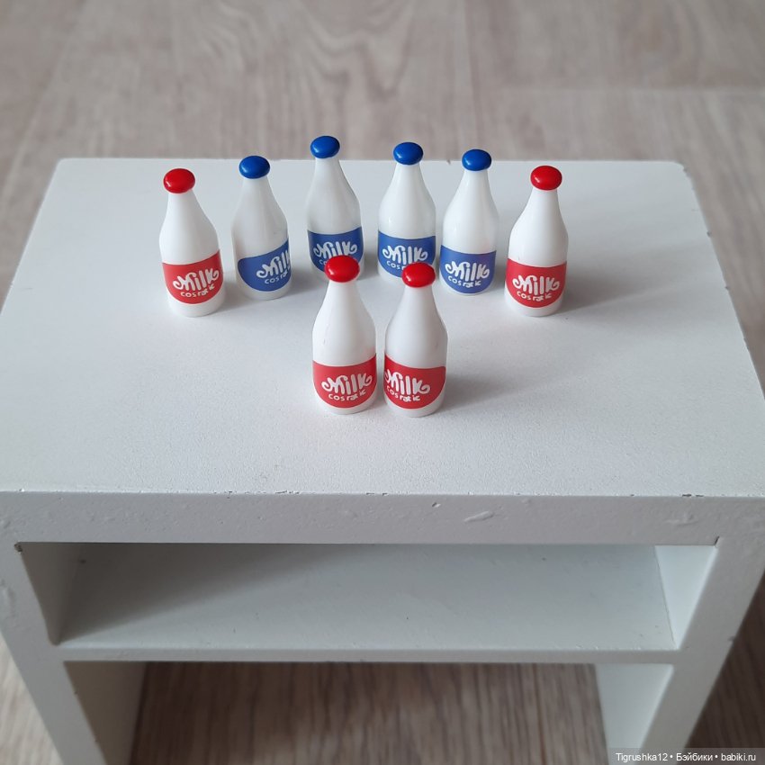 Бутылочки молока — Миниатюра для кукол (фото 5)