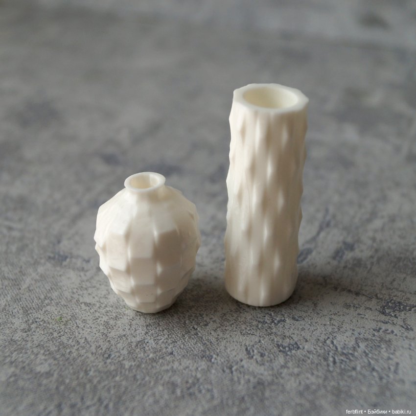 Набор из 2-х ваз (масштаб 1:6) (фото 2)