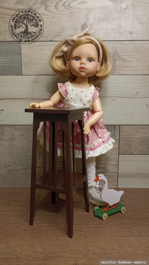 Жардиньерка для кукол — Кукольная мебель (фото 2)
