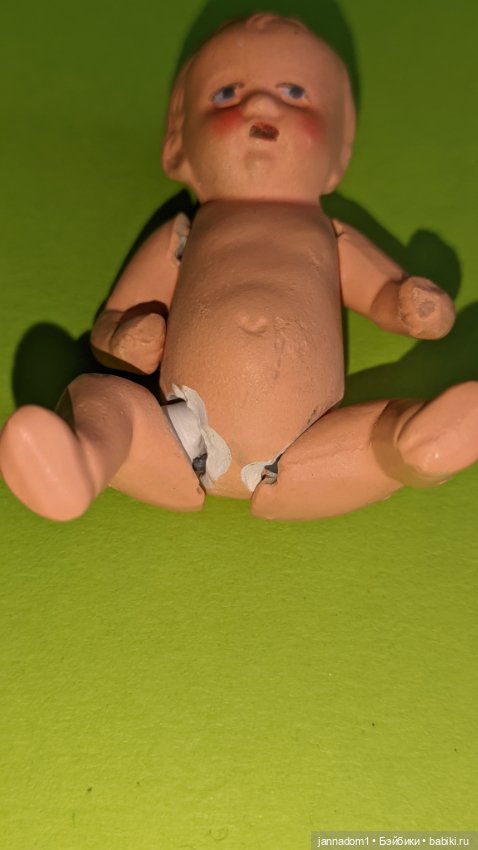 Керамический пупсик Hertwig 1508, голыш, высота 8 см (фото 5)