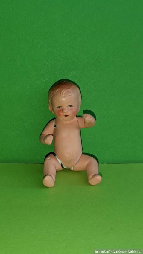Керамический пупсик Hertwig 1508, голыш, высота 8 см