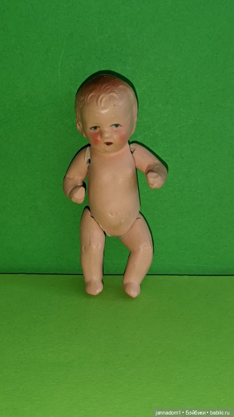 Керамический пупсик Hertwig 1508, голыш, высота 8 см (фото 2)