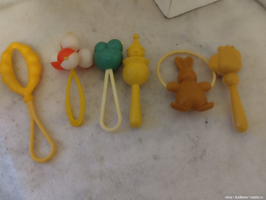 Погремушка СССР С хранения Целлулоид