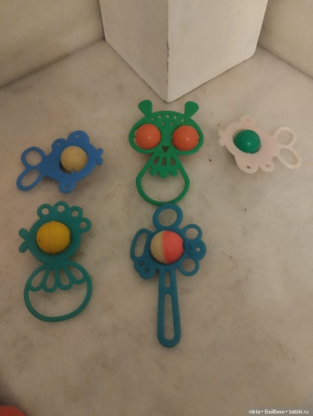 Погремушка СССР 5 штук лотом