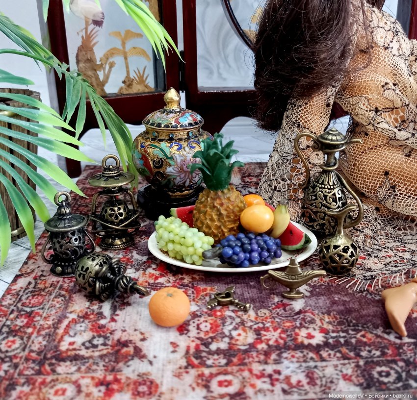 Миниатюра в восточном стиле, бронза (фото 4)