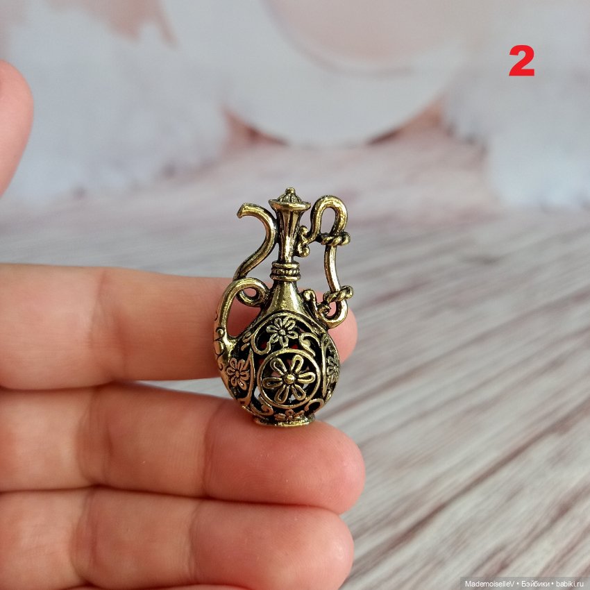 Миниатюра в восточном стиле, бронза (фото 7)