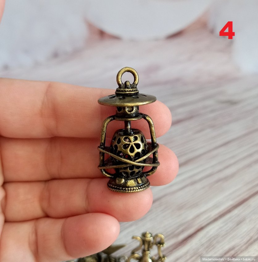 Миниатюра в восточном стиле, бронза