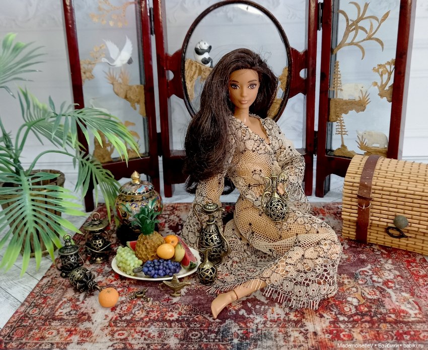 Миниатюра в восточном стиле, бронза (фото 3)