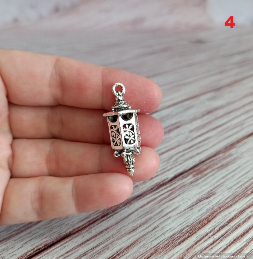 Миниатюра в восточном стиле, серебро