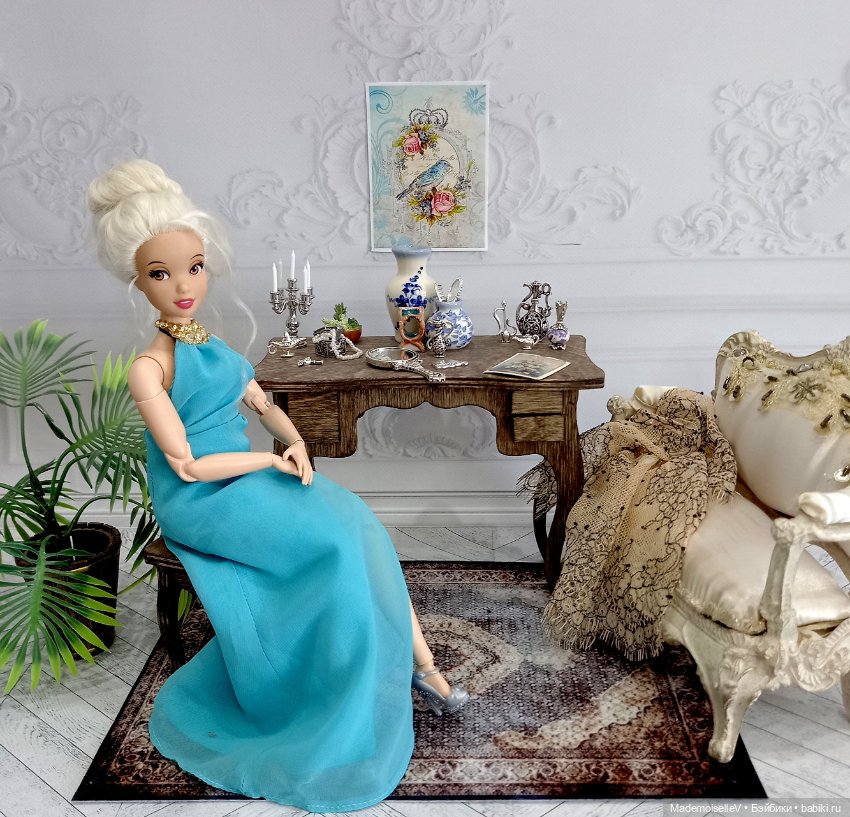 Миниатюра в восточном стиле, серебро (фото 4)