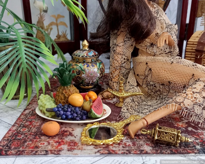 Миниатюра в восточном стиле, золото (фото 2)