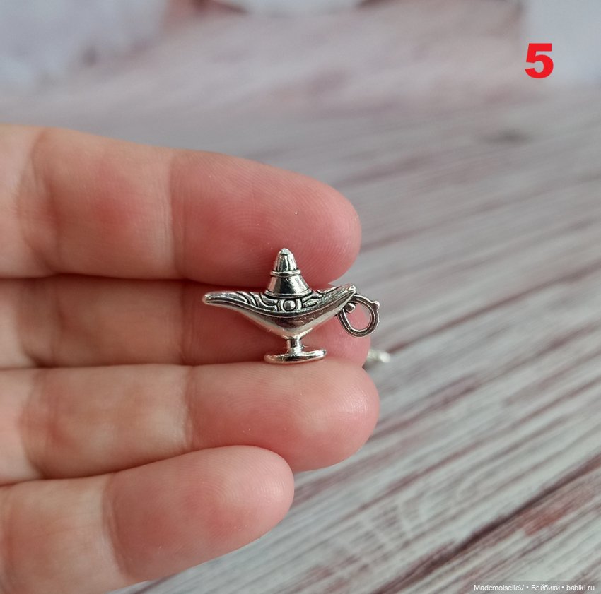 Миниатюра в восточном стиле, серебро