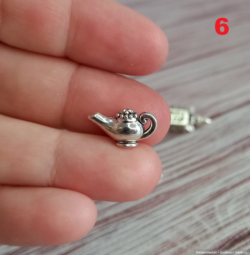 Миниатюра в восточном стиле, серебро