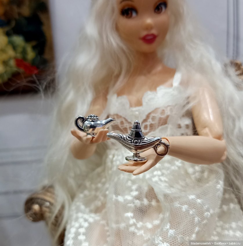 Миниатюра в восточном стиле, серебро