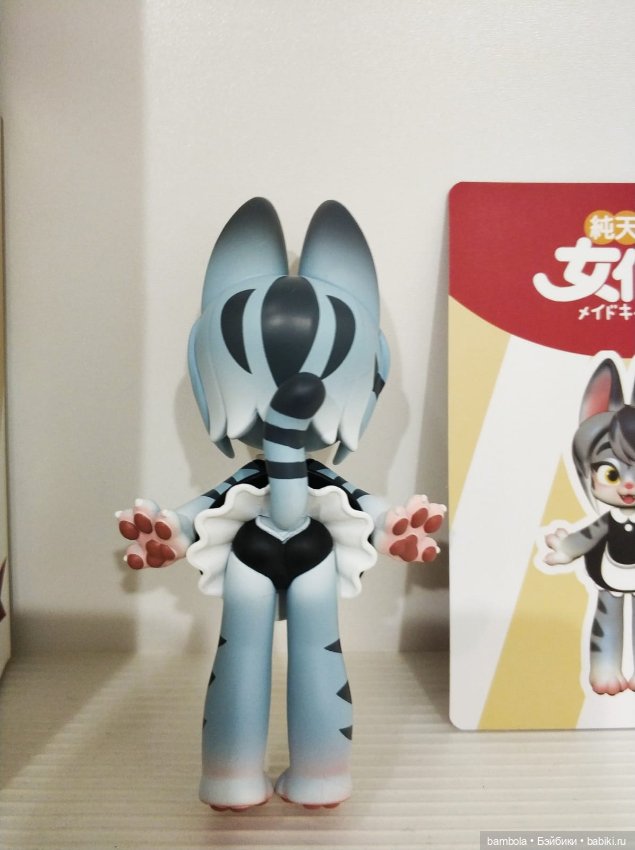 Коллекционная фигурка Кошечка со своим питомцем №4 (фото 3)