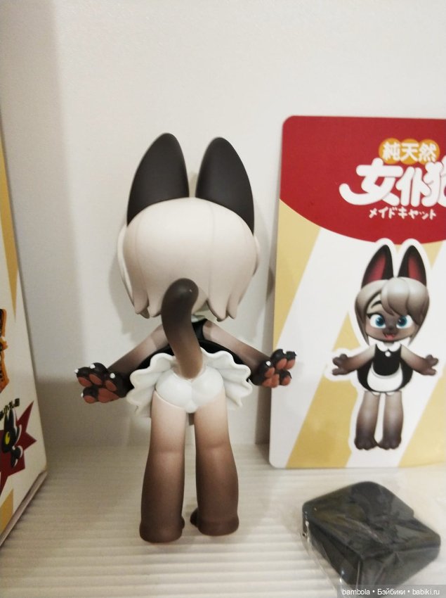 Коллекционная фигурка Кошечка со своим питомцем №6 (фото 3)