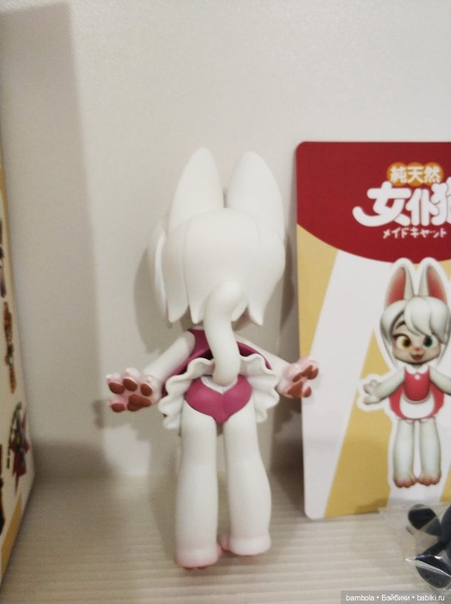 Коллекционная фигурка Кошечка со своим питомцем №5 (фото 3)