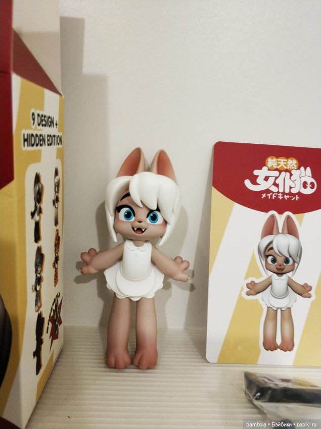 Коллекционная фигурка Кошечка со своим питомцем №10 (фото 2)