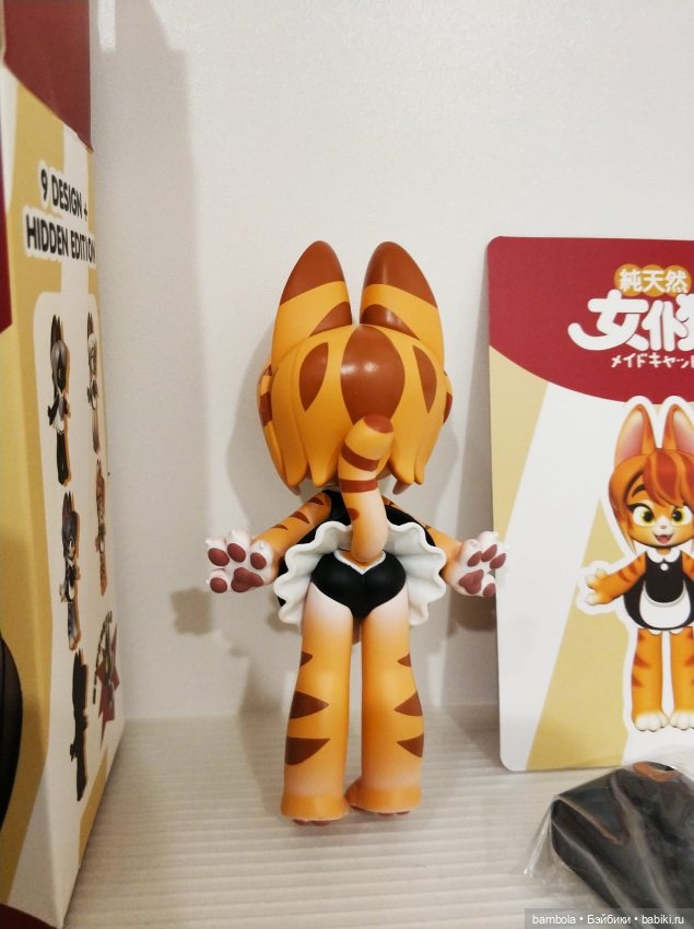 Коллекционная фигурка Кошечка со своим питомцем №9 (фото 3)