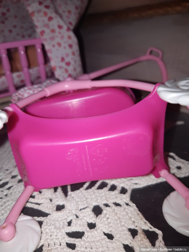 Кроватка ,коляска Simba — Кукольная мебель (фото 3)