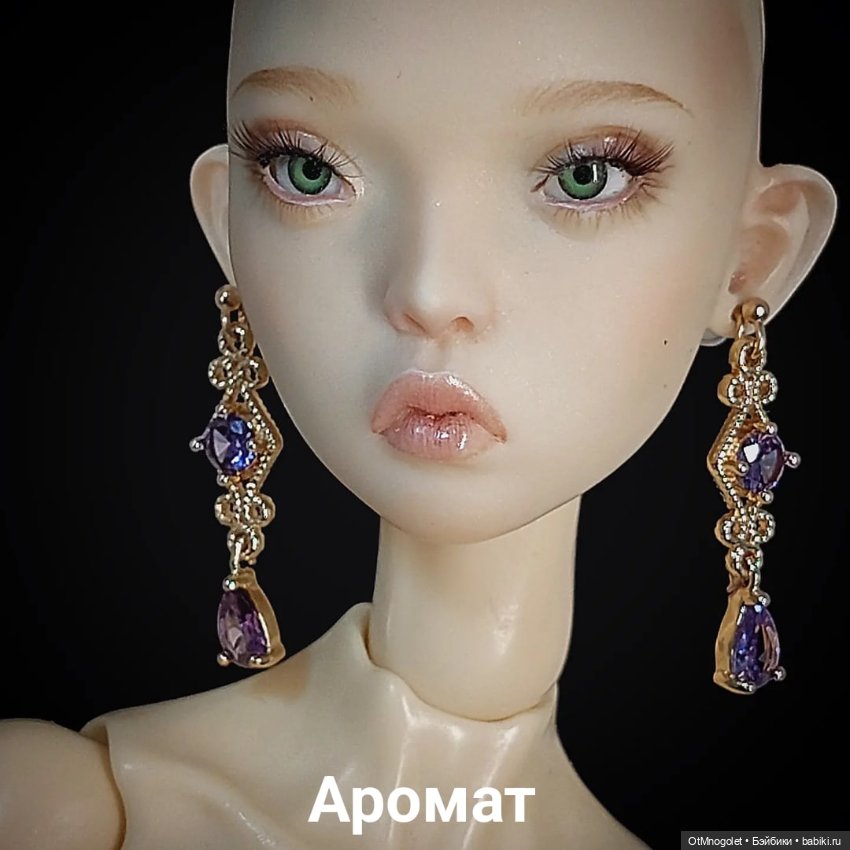 Серьги для кукол Рopovy, Tonner, Barbi (фото 6)