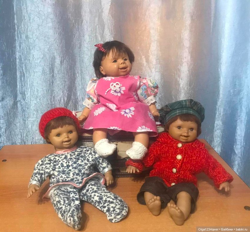 Семья мимических кукол — Игровые куклы