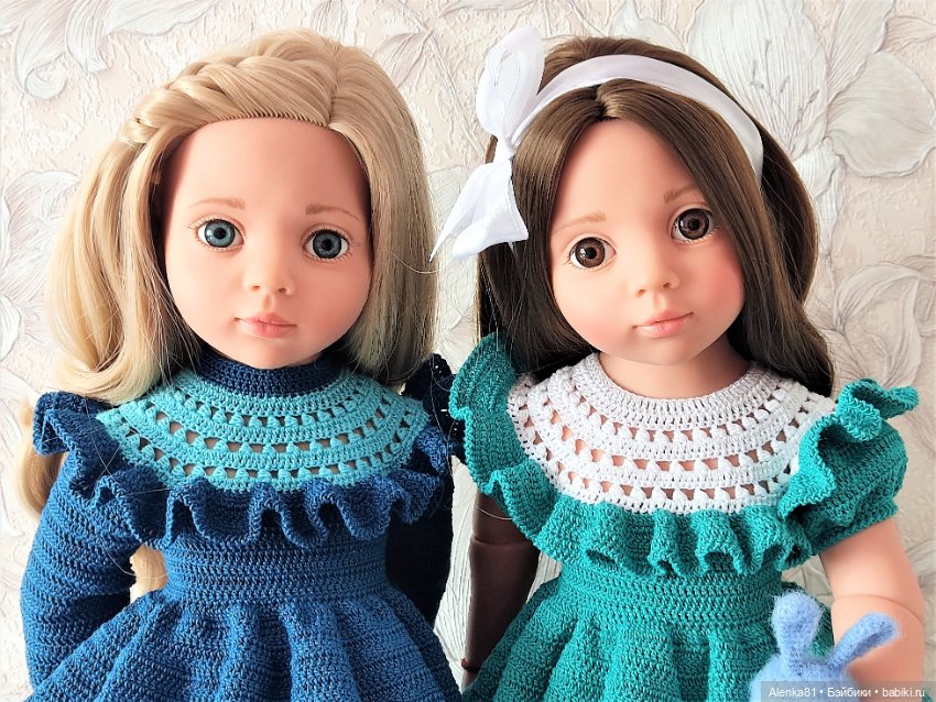 PDF Мастер-Класс по вязанию крючком "ВИКТОРИЯ- G" для кукол GOTZ (готц) (фото 2)