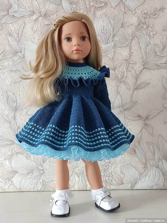 PDF Мастер-Класс по вязанию крючком "ВИКТОРИЯ- G" для кукол GOTZ (готц) (фото 9)