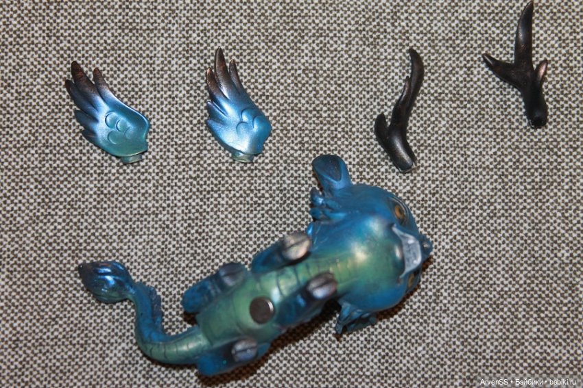 Дракончик от лимитной демонической версии Longyi от Loong Soul (фото 4)