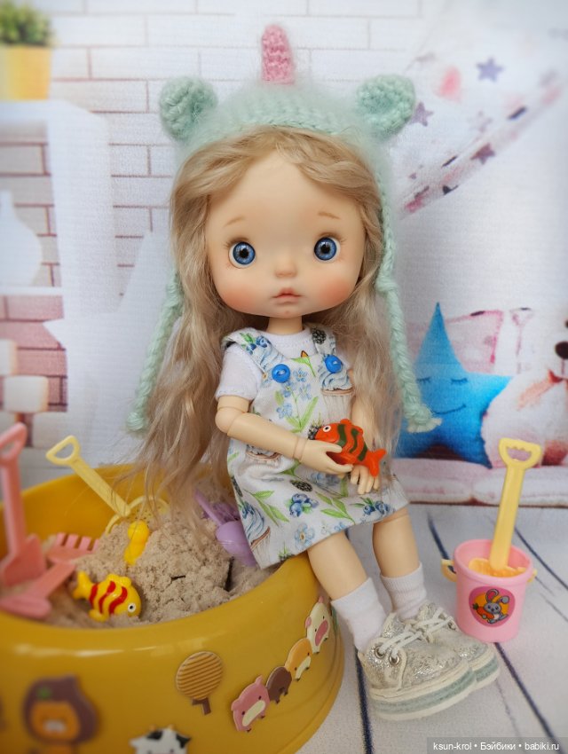 Милашка Xiaomi Monst — ООАК (кастом куклы) (фото 2)