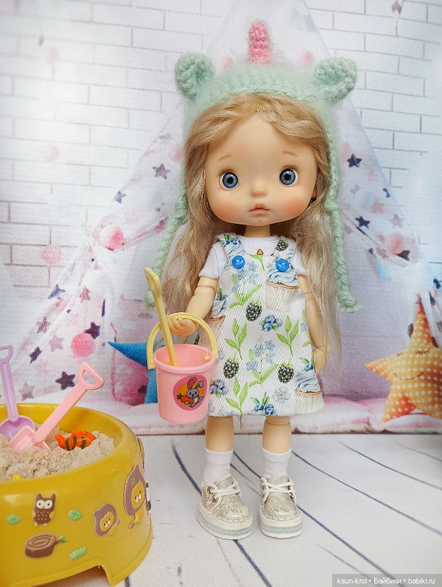 Милашка Xiaomi Monst — ООАК (кастом куклы)