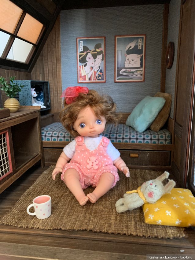 Авторская малышка 15см — Авторские куклы