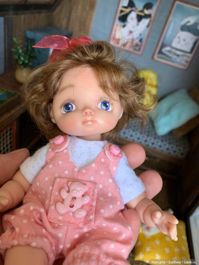 Авторская малышка 15см — Авторские куклы (фото 4)