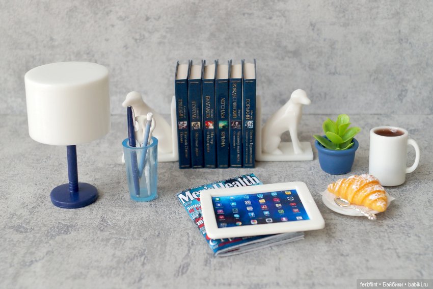 Настольный набор №8 масштаб 1:6