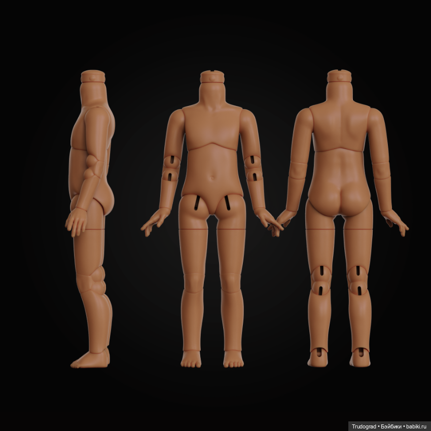 BJD тело Paola Reina Mini мальчик (Карамель)