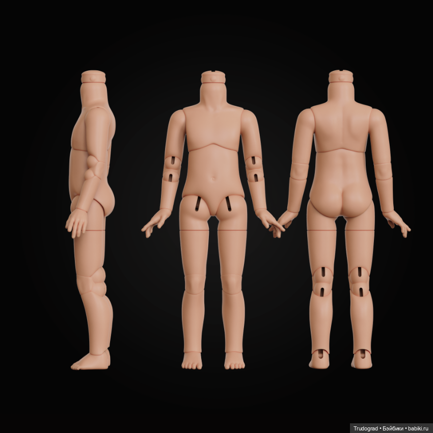 BJD тело Paola Reina mini мальчик (Светлое)