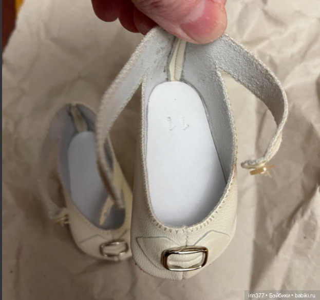 Туфельки для антикварной куклы (фото 5)