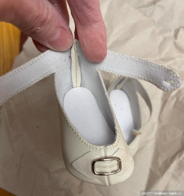 Туфельки для антикварной куклы (фото 4)