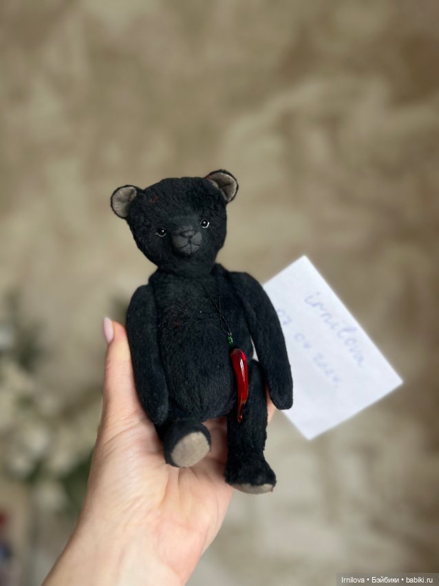 Авторский мишка тедди «Перчик» (фото 5)