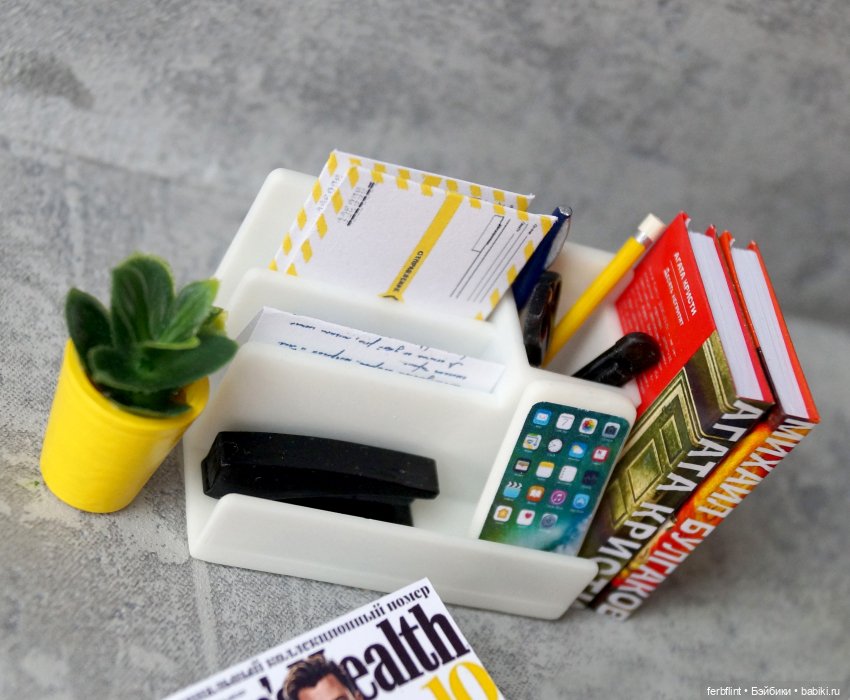 Настольный набор №9 масштаб 1:6 (фото 4)