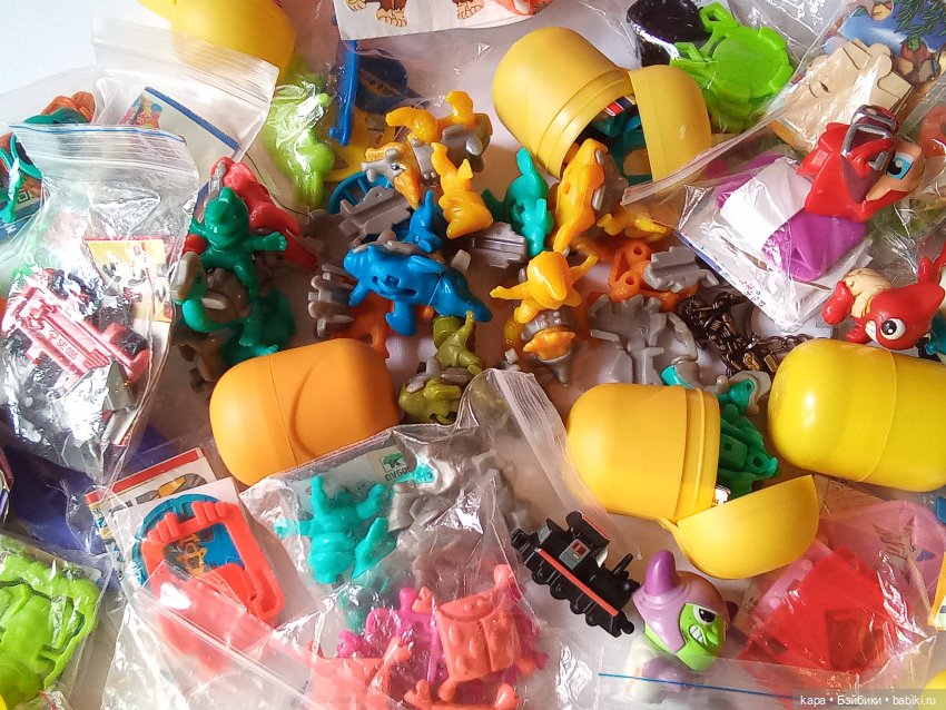 Игрушки из киндер сюрприза для мальчика. Три лота (фото 7)