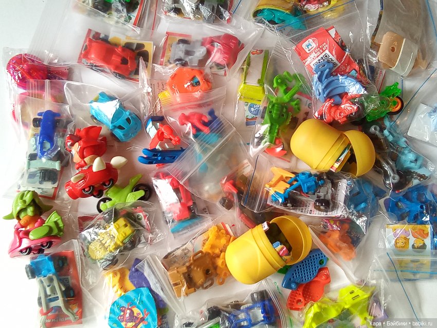 Игрушки из киндер сюрприза для мальчика. Три лота (фото 2)