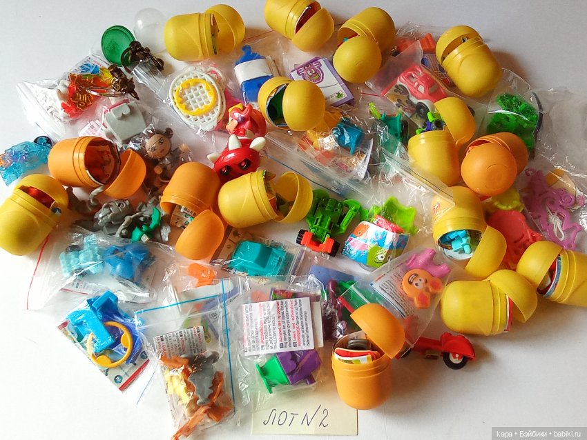 Игрушки из киндер сюрприза для мальчика. Три лота (фото 5)